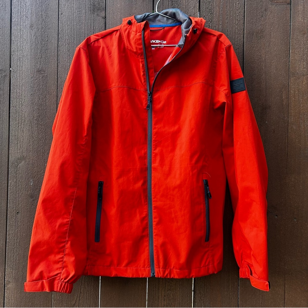 HAWKE & CO rain jacket, size small.